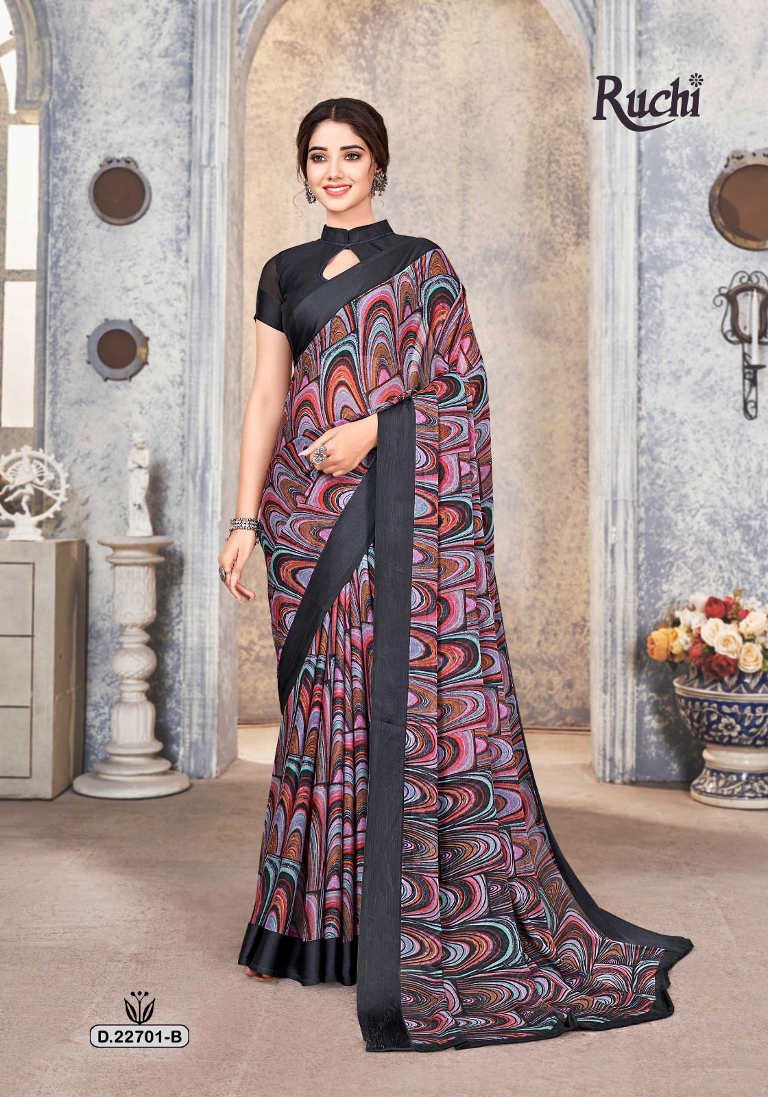 Cherry 33 By Ruchi Colors Daily Wear Sarees Catalog